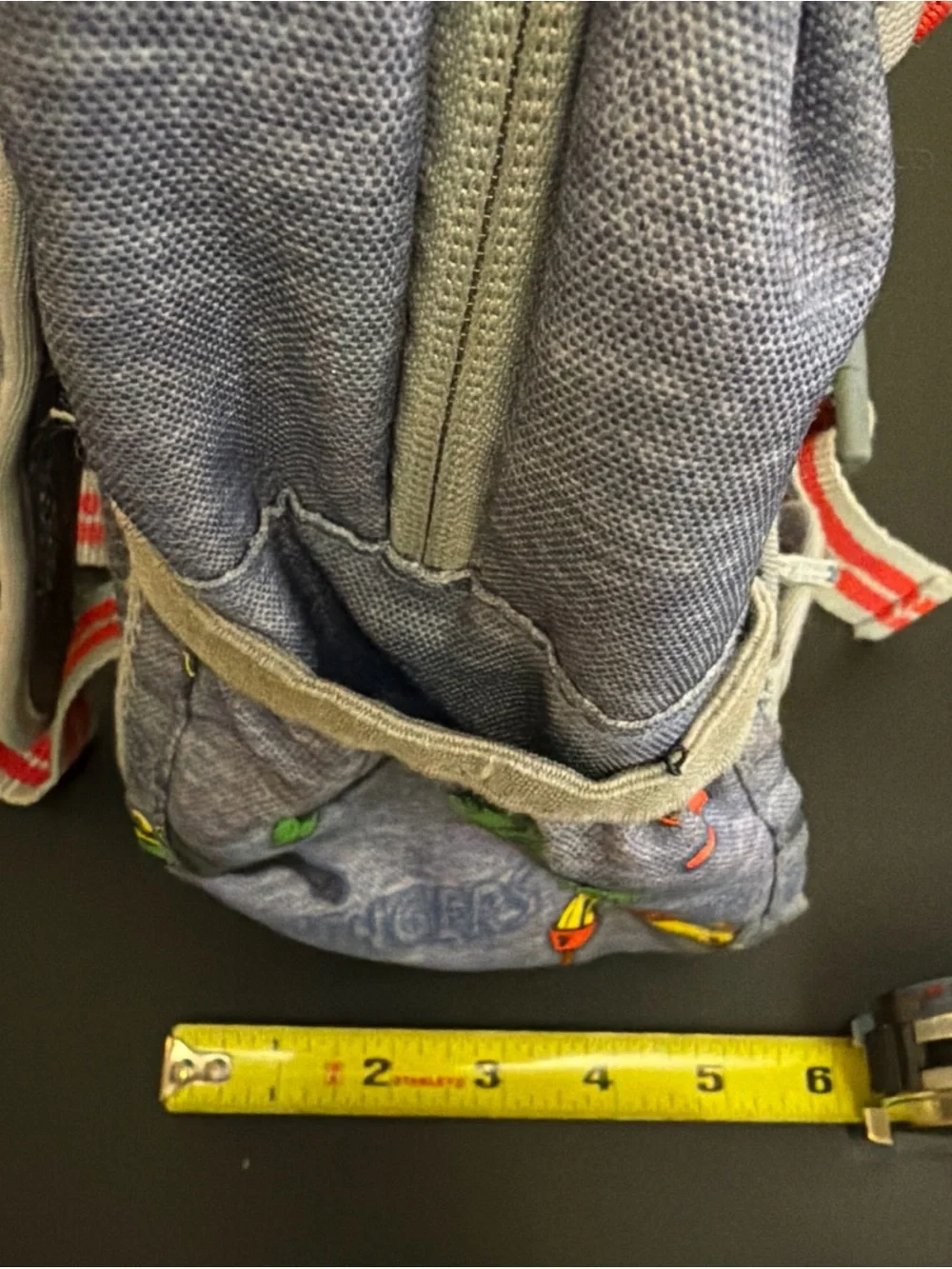 Pottery Barn Kids Backpack - Gray with Multicolor Avengers Print